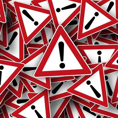 Znaki "UWAGA WAŻNE"